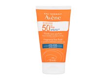Protezione solare viso Avene Sun Fragrance-Free Fluid Ultra-Light SPF50+ 50 ml