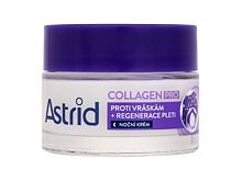 Crème de nuit Astrid Collagen PRO Anti-Wrinkle And Regenerating Night Cream 50 ml