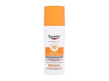 Protezione solare viso Eucerin Sun Protection Pigment Control Tinted Gel-Cream SPF50+ 50 ml Medium