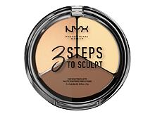 Palette contouring NYX Professional Makeup 3 Steps To Sculpt 15 g 02 Light