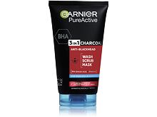 Maschera per il viso Garnier Pure Active 3in1 Charcoal 150 ml