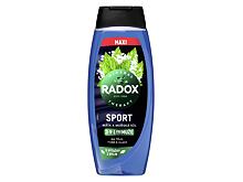 Gel douche Radox Sport Mint And Sea Salt 3-in-1 Shower Gel 450 ml