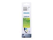 Testa di ricambio Philips Sonicare Optimal White W2 HX6064/11 Black 4 St.