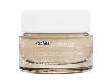 Crème de nuit Korres White Pine Restorative Overnight Facial Cream 40 ml