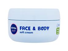 Crema giorno per il viso Nivea Baby Face & Body Soft Cream 200 ml