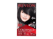 Haarfarbe  Revlon Colorsilk Beautiful Color 59,1 ml 11 Soft Black Beschädigte Schachtel