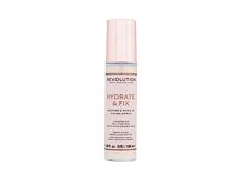 Fixateur de maquillage Makeup Revolution London Hydrate & Fix Radiance Make Up Fixing Spray 100 ml