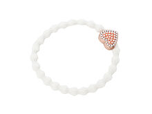 Haargummi By Eloise London Rose Gold Bling Heart Cream 1 St.