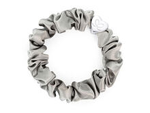 Haargummi By Eloise London Silk Scrunchie Silver Heart 1 St. Moonlight