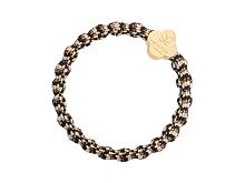 Haargummi By Eloise London Metallic Gold Quatrefoil 1 St. Cocoa Dust