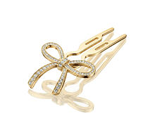 Haarspange Fiona Franchimon Nº1 Hairpin Steel Crystals By Swarovski 1 St. Yellow Gold Finish