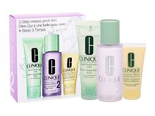 Acqua detergente e tonico Clinique 3-Step Skin Care 100 ml Sets