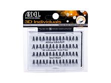 Falsche Wimpern Ardell 3D Individuals Duralash Knot-Free 56 St. Short Black