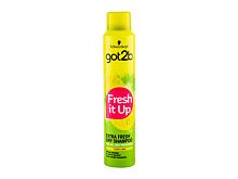 Shampooing sec Schwarzkopf Got2b Fresh It Up Extra Fresh 200 ml