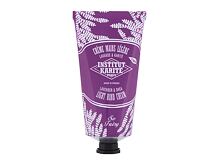 Crema per le mani Institut Karité Light Hand Cream Lavender & Shea 75 ml