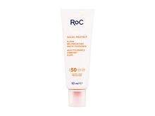 Protezione solare viso RoC Soleil-Protect High Tolerance Comfort Fluid SPF50 50 ml