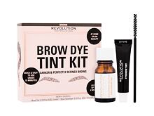 Augenbrauenfarbe Makeup Revolution London Brow Dye Tint Kit 5 ml Brown Sets