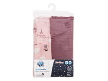Stoffwindel Canpol babies Bonjour Paris Muslin Squares Diapers Pink 2 St.