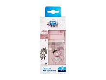 Biberon Canpol babies Bonjour Paris Easy Start Anti-Colic Bottle Pink 0m+ 120 ml