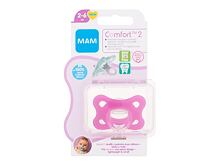 Schnuller MAM Comfort 2 Silicone Pacifier 2-6m Pink 1 St.