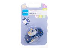 Schnuller MAM Air Night Silicone Pacifier 6m+ Stars 1 St.