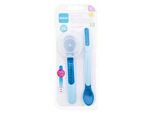 Vaisselle MAM Heat Sensitive Spoons & Cover 6m+ Blue 1 St.