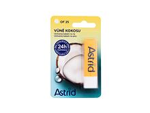 Balsamo per le labbra Astrid Coconut Lip Balm SPF25 4,8 g