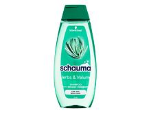 Shampooing Schwarzkopf Schauma Herbs & Volume Shampoo 400 ml