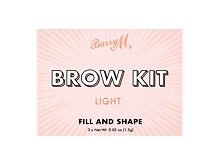 Kit et palette sourcils Barry M Brow Kit  4,5 g Light