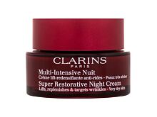 Crema notte per il viso Clarins Super Restorative Night Cream Very Dry Skin 50 ml scatola danneggiat