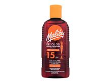 Protezione solare corpo Malibu Dry Oil Gel With Carotene SPF15 200 ml