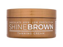 Protezione solare corpo Byrokko Shine Brown Chocolate Tanning Cream SPF6 200 ml