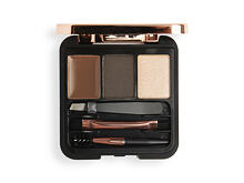 Kit et palette sourcils Makeup Revolution London Brow Sculpt Kit 2,2 g Dark Brown