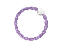 Haargummi By Eloise London Metallic Silver Heart Lilac 1 St. Lilac