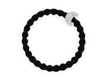 Haargummi By Eloise London Silver Bling Diamanté Moon 1 St. Black
