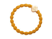 Haargummi By Eloise London Metallic Gold Quatrefoil 1 St. Turmeric Yellow