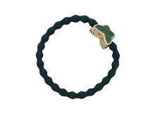 Haargummi By Eloise London Enamel Gold Butterfly 1 St. Bottle Green