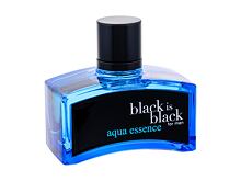 Eau de Toilette Nuparfums Black is Black Aqua Essence 100 ml