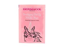 Maschera per il viso Dermacol Beautifying Peel-off Metallic Mask  Brightening 15 ml