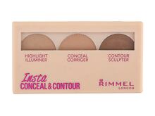 Contouring palette Rimmel London Insta Conceal & Contour 8,4 g 020 Medium