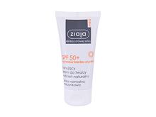 Protezione solare viso Ziaja Med Protective Tinted SPF50+ 50 ml Natural