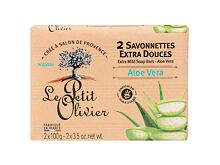 Seife Le Petit Olivier Aloe Vera Extra Mild Soap 200 g