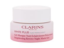 Masque visage Clarins White Plus Brightening Revive Night Mask-Gel 50 ml
