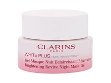 Gesichtsmaske Clarins White Plus Brightening Revive Night Mask-Gel 50 ml