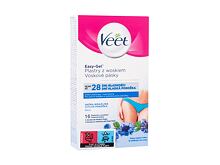Depilationspräparat Veet Easy-Gel Wax Strips Bikini Sensitive Skin 16 St.