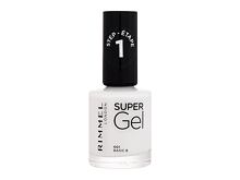 Vernis à ongles Rimmel London Super Gel STEP1 12 ml 001 Basic B