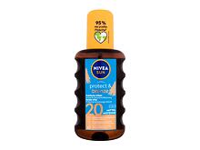 Sonnenschutz Nivea Sun Protect & Bronze Oil Spray SPF20 200 ml