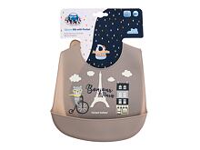 Lätzchen Canpol babies Bonjour Paris Silicone Bib With Pocket 1 St.