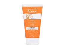 Sonnenschutz fürs Gesicht Avene Sun Cream Invisible Finish Fragrance-Free SPF50+ 50 ml