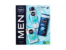 Lotion après-rasage Nivea Men Fresh Kick Feel Fresh 100 ml Sets